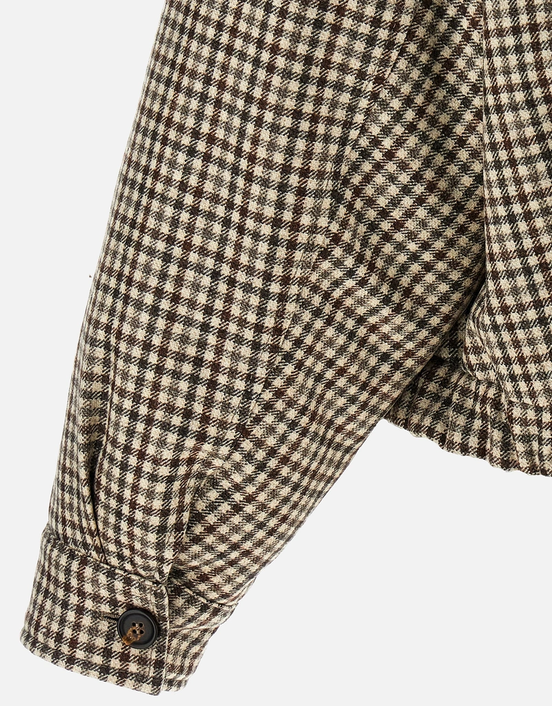 Brunello Cucinelli チェックバージンウールジャケット (すべての新品