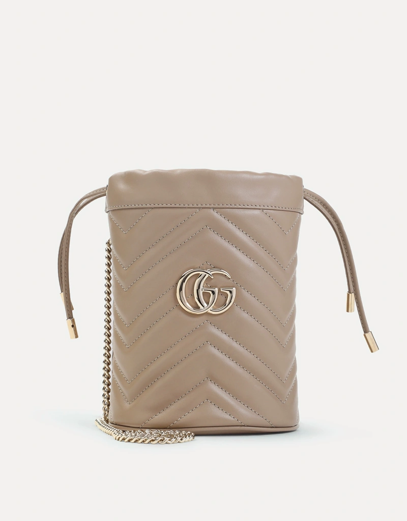 GUCCI マーモント ミニレザークロスボディバッグ 【公式通販】