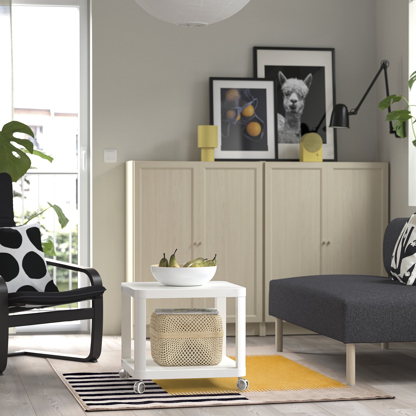 ELSYSTEM エルスィステム ラグ パイル短, マルチカラー, 133x195 cm - IKEA