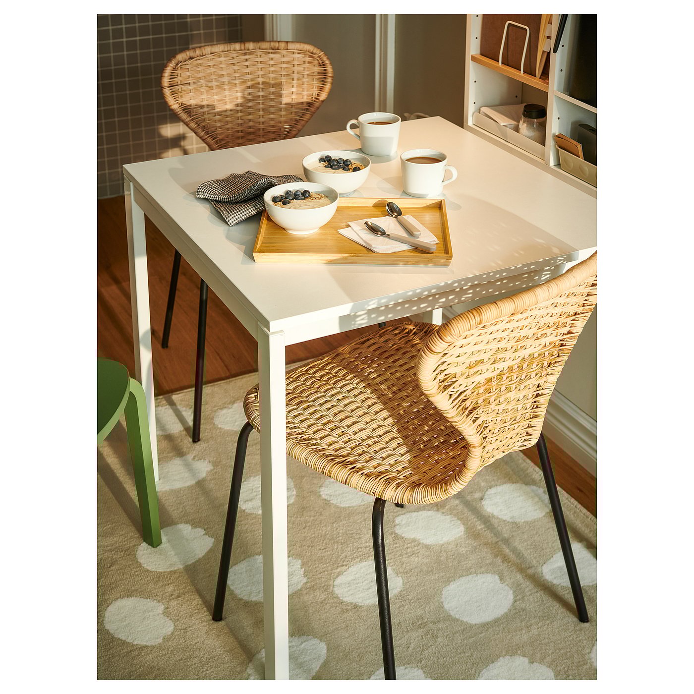 ÄLVSTA エルヴスタ チェア, ハンドメイド 籐/セファスト ブラック - IKEA