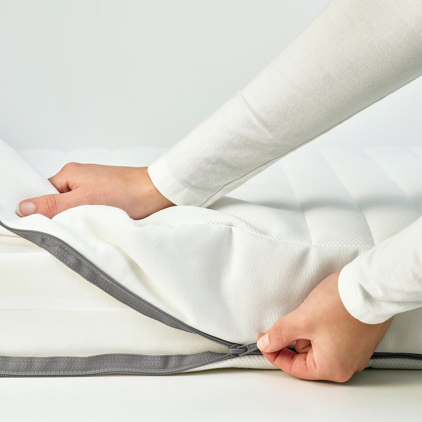 JÄTTETRÖTT イェッテトロット ポケットコイルマットレス ベビーベッド