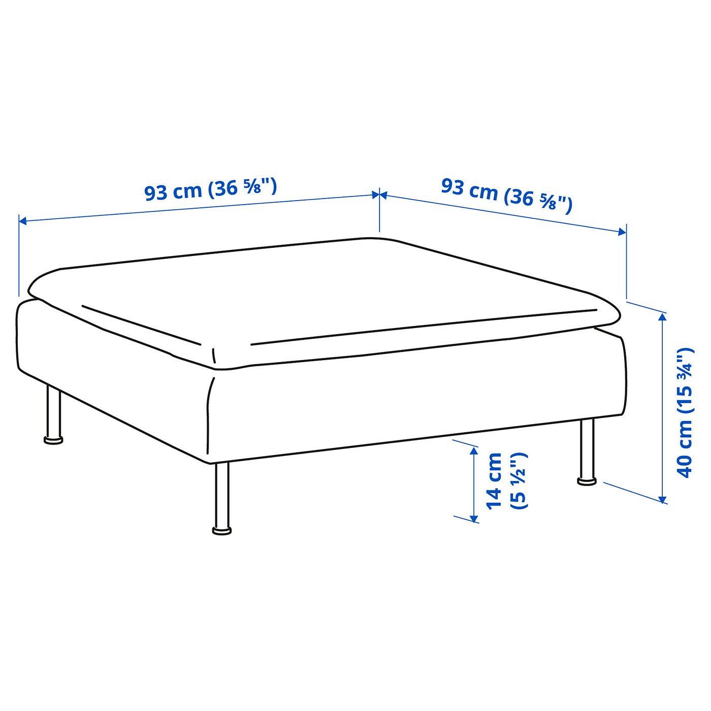 SÖDERHAMN ソーデルハムン オットマン, トネルード グレー - IKEA