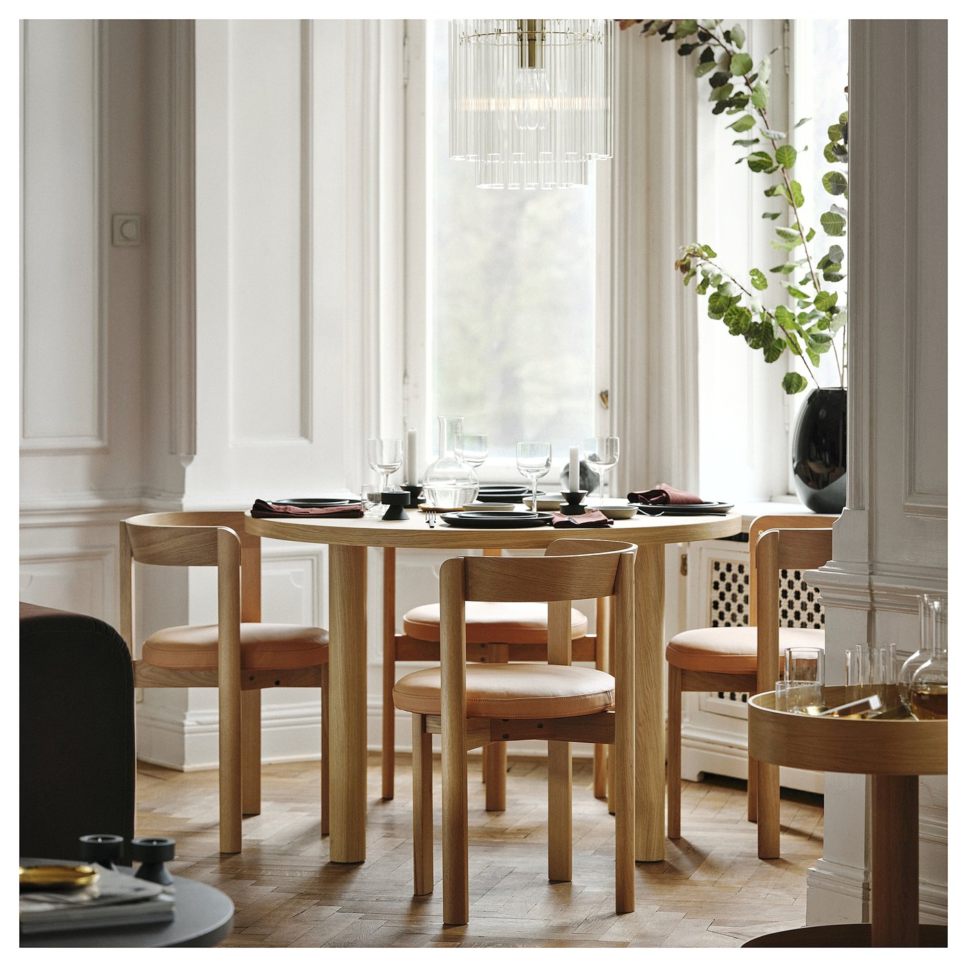 IKEA STOCKHOLM テーブル2台セット STOCKHOLM nest of tables, set of
