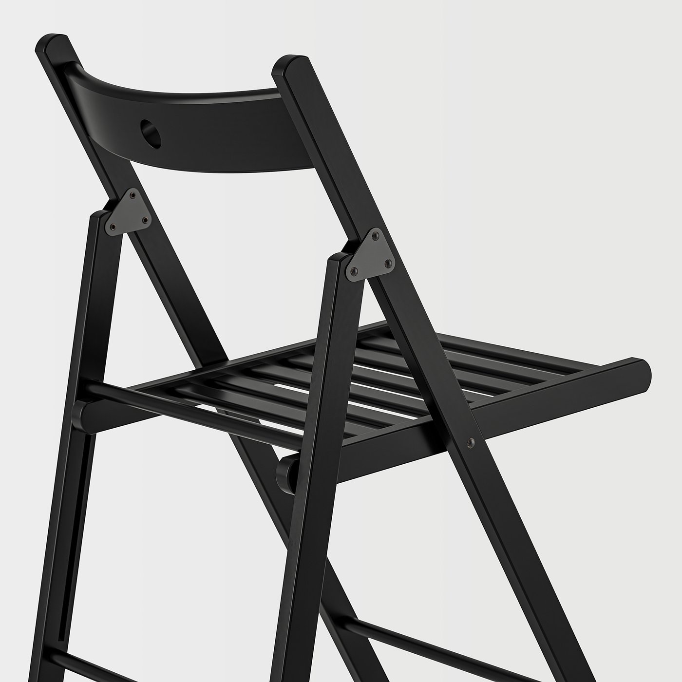 FRÖSVI folding chair, black - IKEA