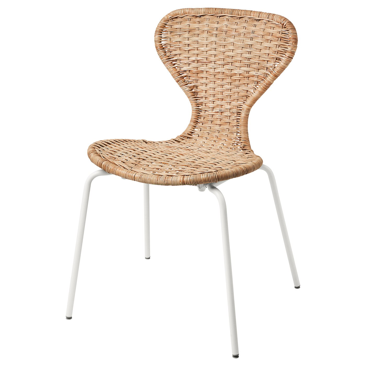 ÄLVSTA chair, handmade rattan/Sefast chrome plated - IKEA