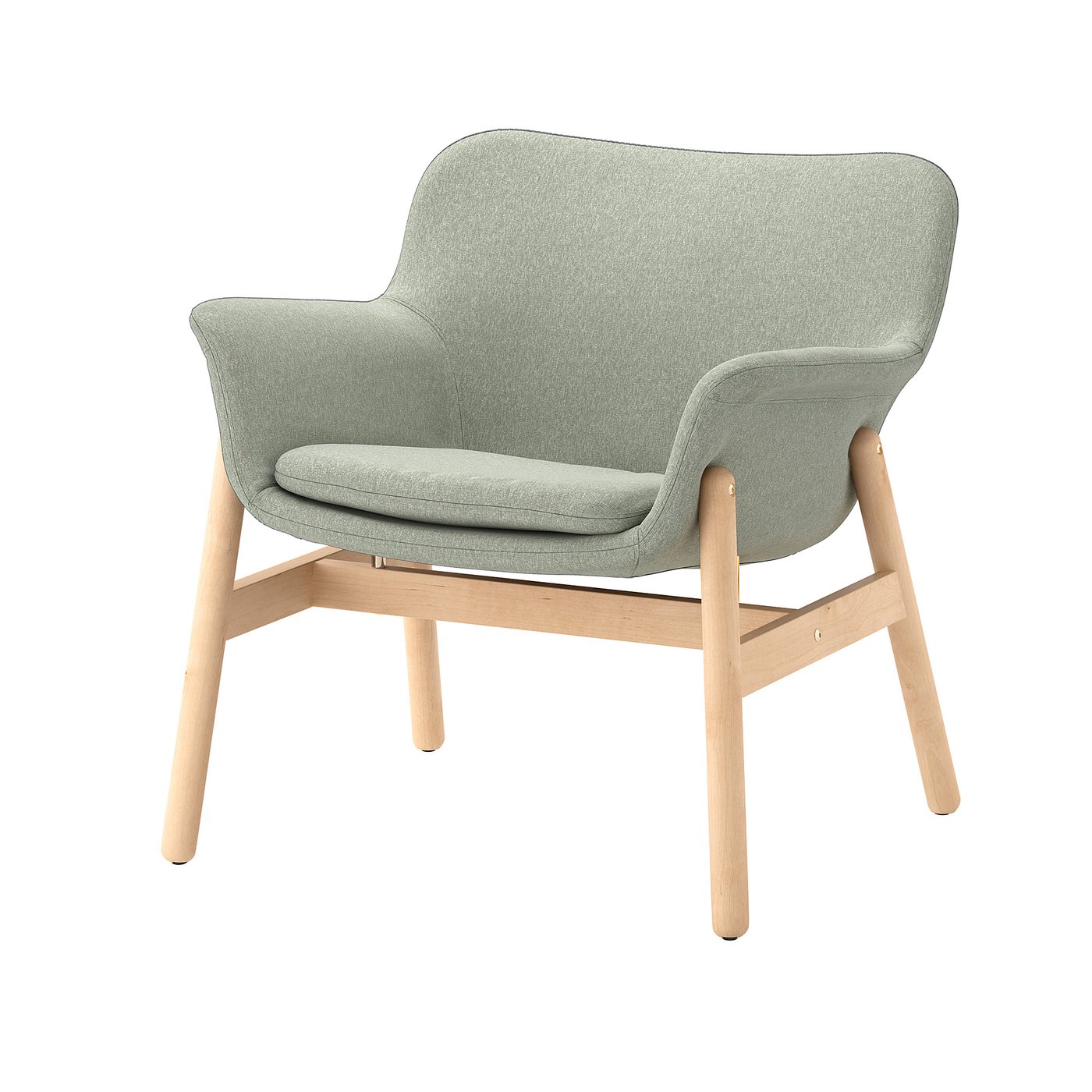 VEDBO armchair, Gunnared light green - IKEA