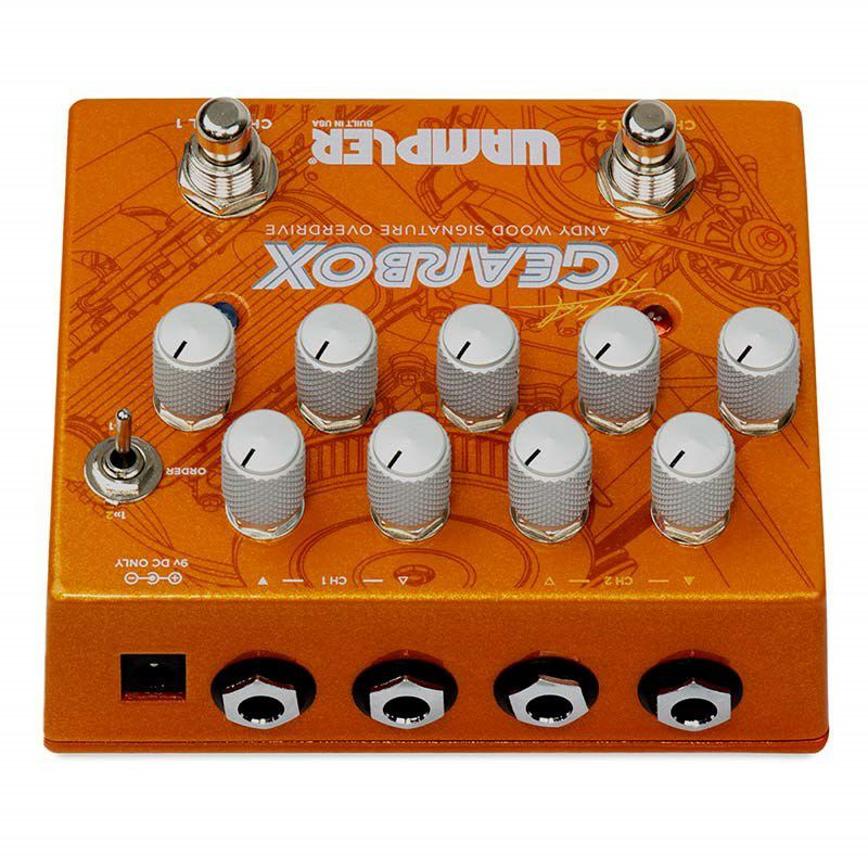 Wampler Pedals】TumnusとPinnacleの回路をベースに改良を加えた、Andy