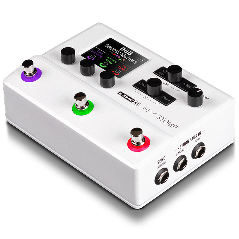 Line 6】超コンパクトなプログレード・ギタープロセッサー「HX Stomp