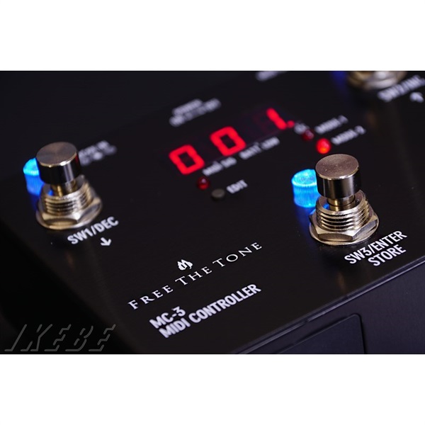 Free The Tone MC-3 [MIDI CONTROLLER] ｜イケベ楽器店オンラインストア