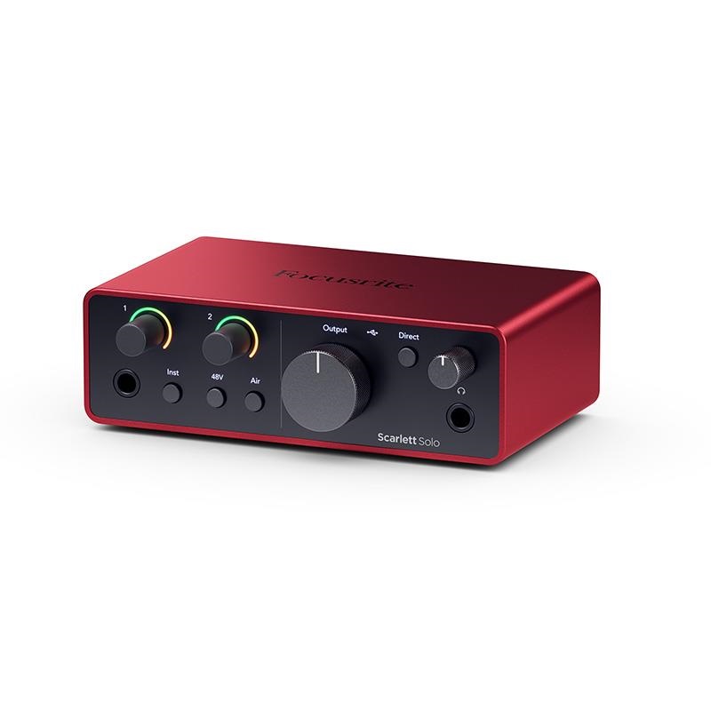 Focusrite Scarlett Solo Studio gen4 (Cubase LE付属)(コンデンサー