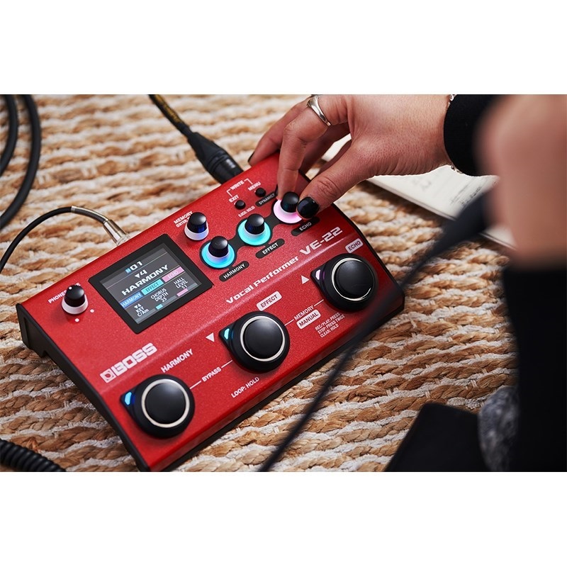 BOSS VE-22(Vocal Performer)(ボーカルエフェクター)(ボス) ｜イケベ