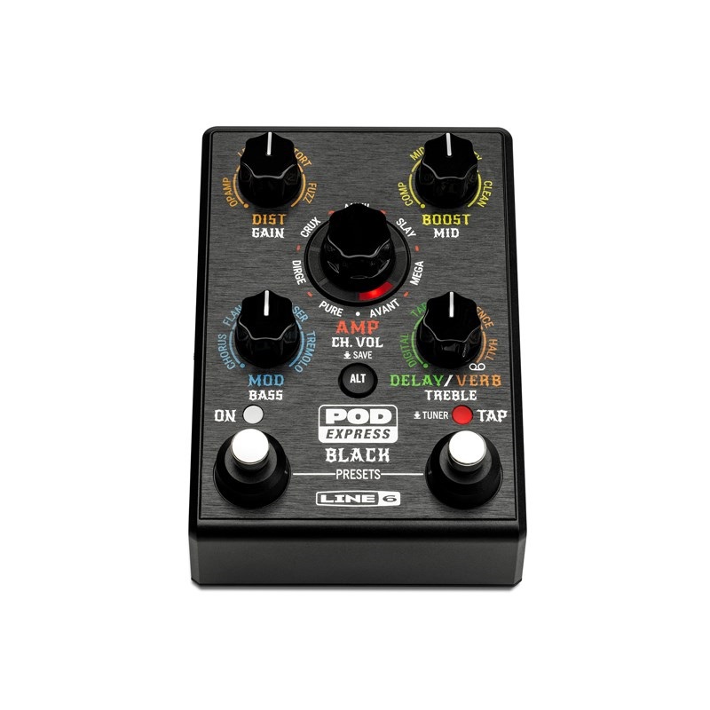 Line6 POD Express Black（ライン6）マルチエフェクター ｜イケベ楽器