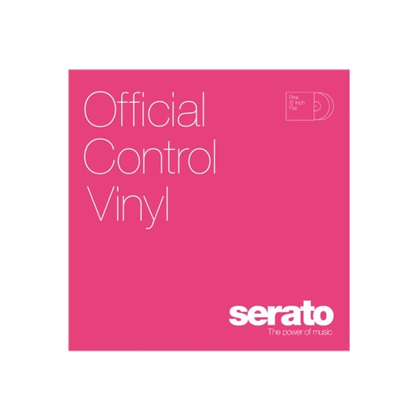 serato 12 Serato Control Vinyl [Pink] 2枚組 セラート コントロール