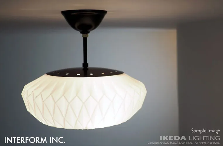 Olin （ブラック） オリーン シーリングライト ｜ インターフォルム