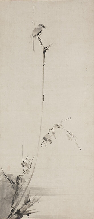 枯木鳴鵙図｜デジタルミュージアム｜和泉市久保惣記念美術館