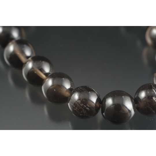 和田峠産黒曜石12mmブレスレット 天然石ブレス販売 名取貴石