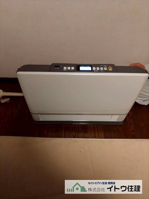 安曇野市｜富士通ホットマン温水ルームヒーター故障｜暖DAY BOYへ交換