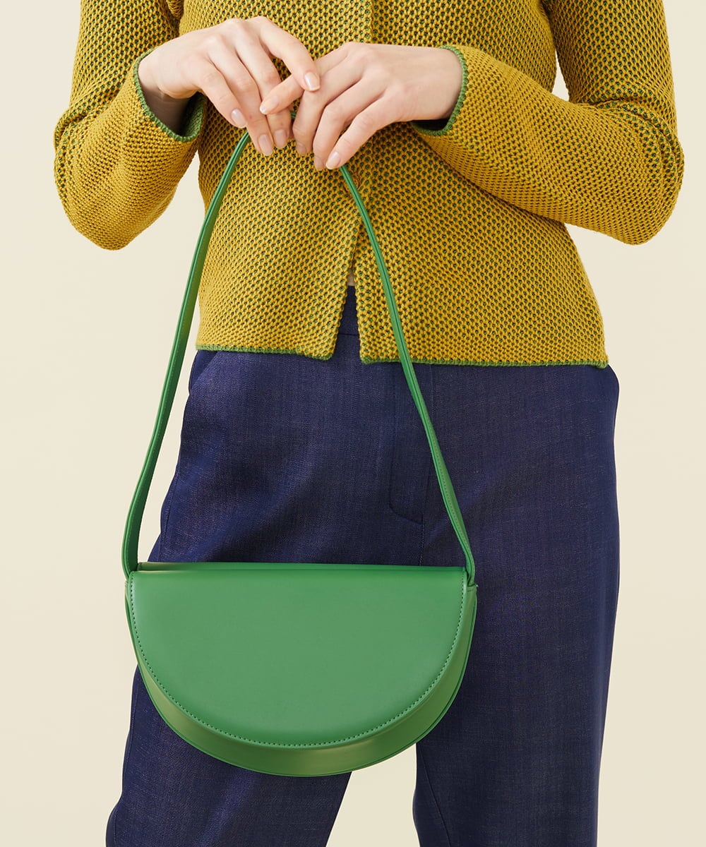 牛革ラウンドショルダーバッグ(ショルダーバッグ) | Sybilla(シビラ