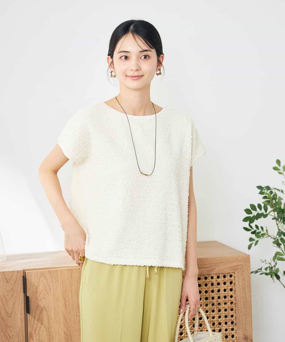 ぽこぽこクロップドトップス(カットソー・Tシャツ) | a.v.v(アー・ヴェ