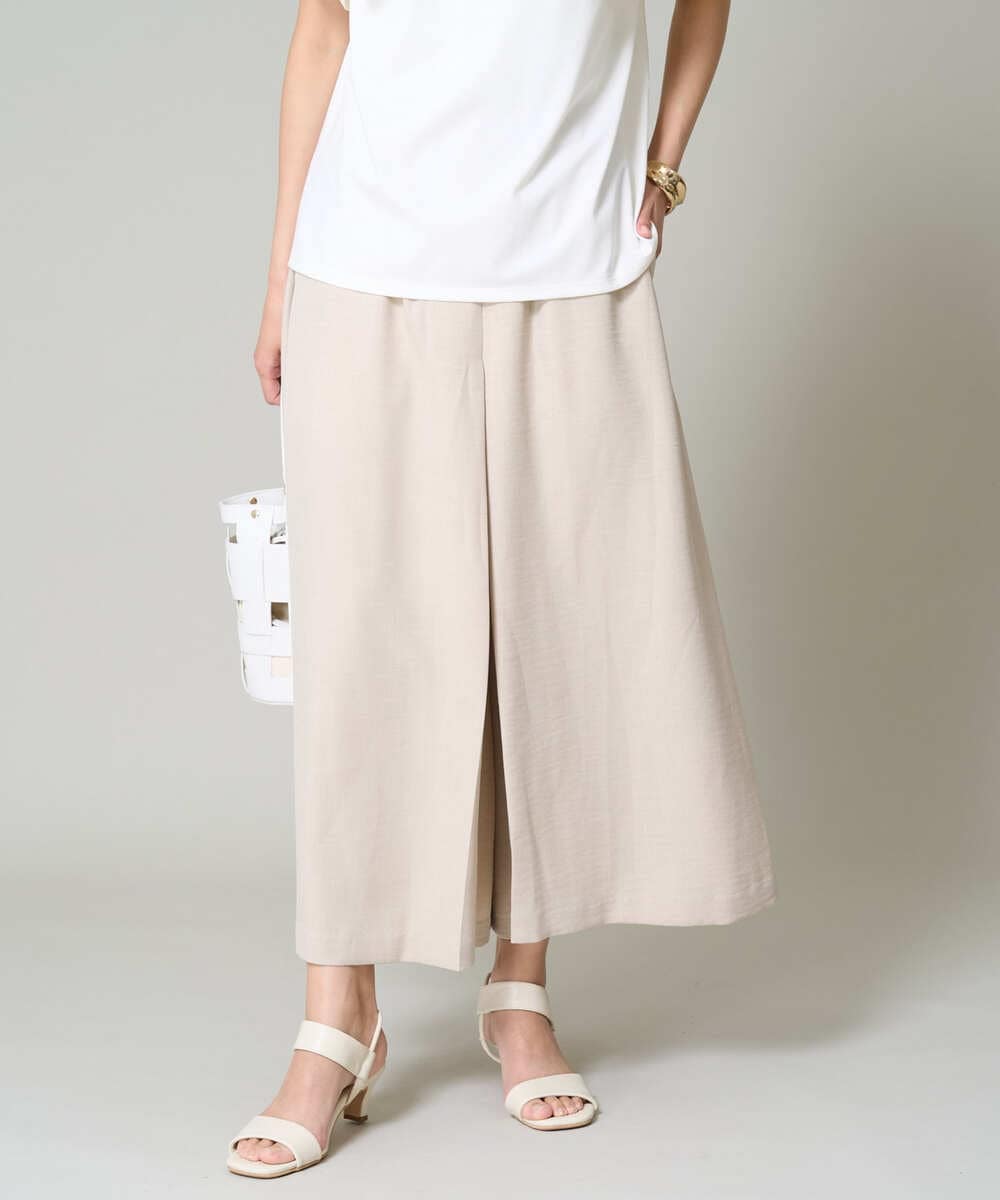 ボックスタックガウチョパンツ(ガウチョ・ワイドパンツ) | a.v.v(アー