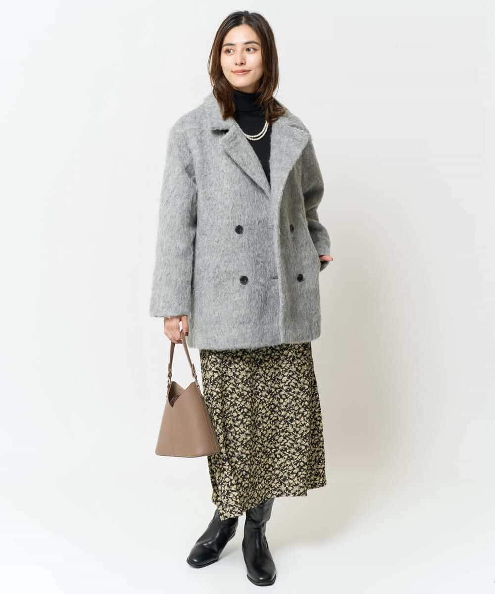 新品タグ付き】RADIATE レオパードシャギーPコート 【公式通販】