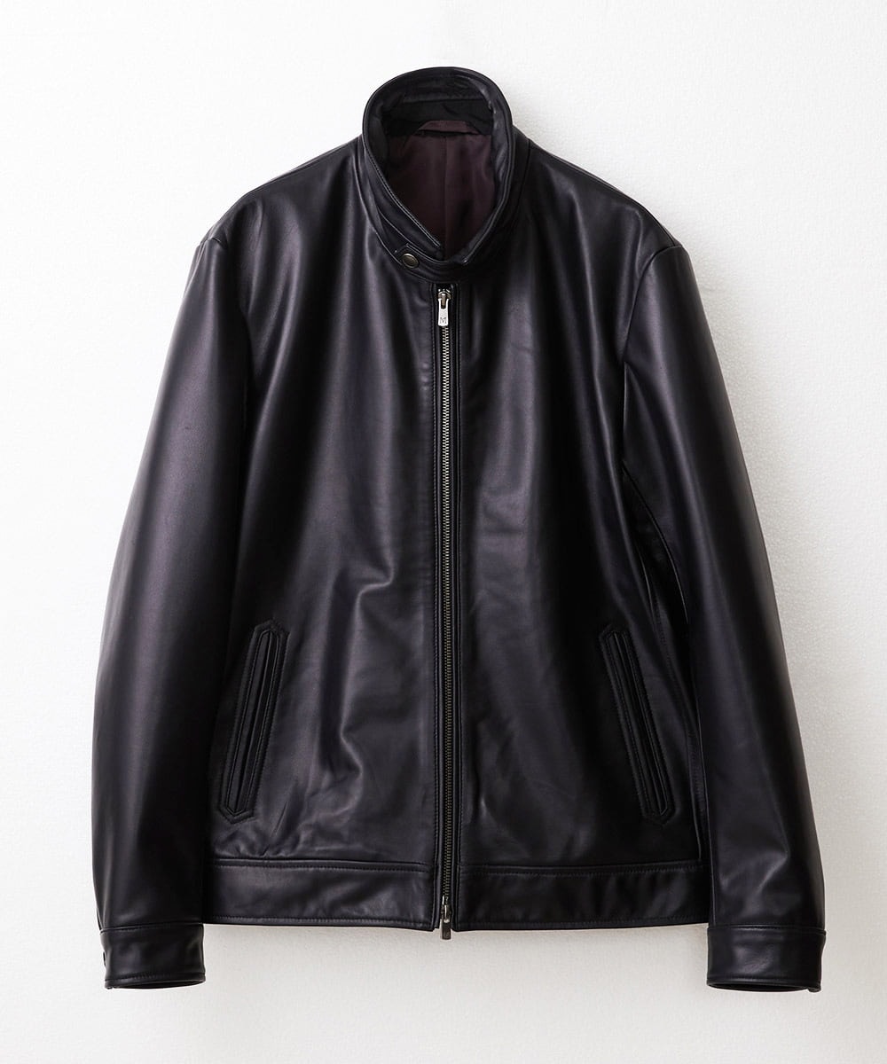 ラムレザーブルゾン(ライダースジャケット) | MICHEL KLEIN HOMME