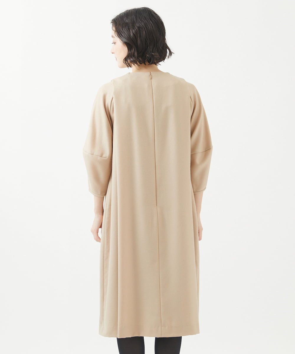 ウールジョーゼットワンピース(ワンピース) | GIANNI LO GIUDICE