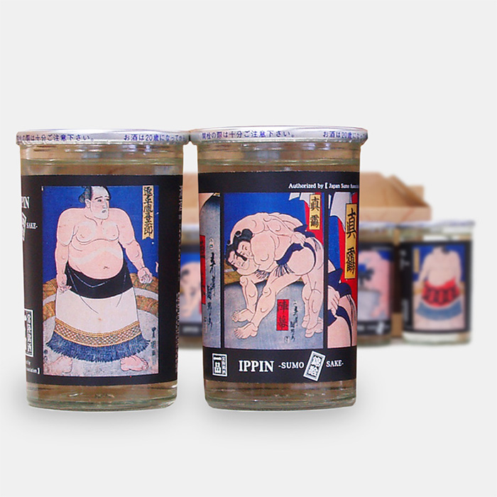 相撲錦絵：吉久保酒造 一品