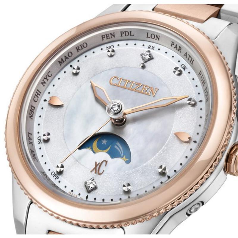 CITIZEN XC EE1007-67W photovoltaic eco-drive super titanium watch