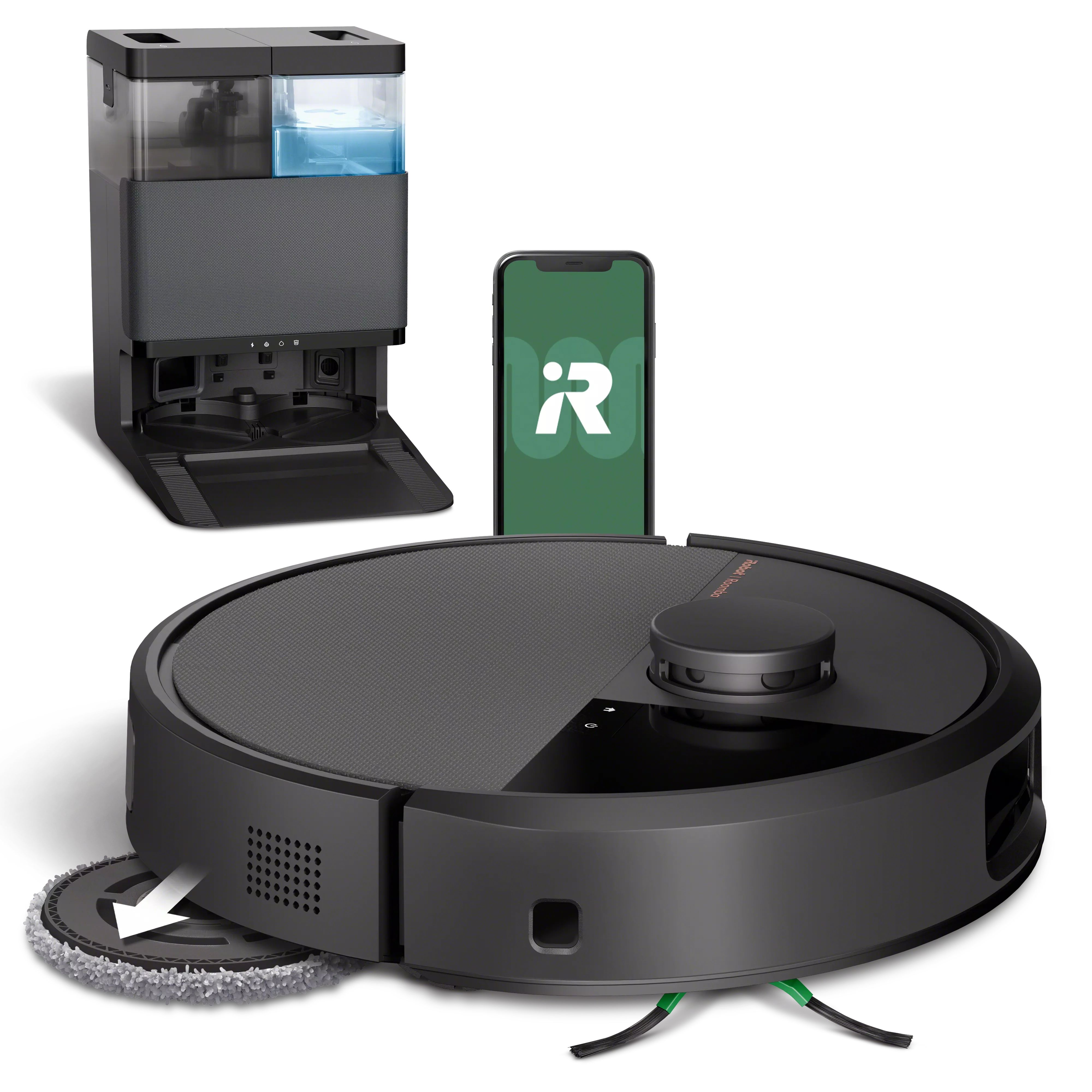 Roomba® Plus 505 Combo Robot + AutoWash™ Dock - Zwart