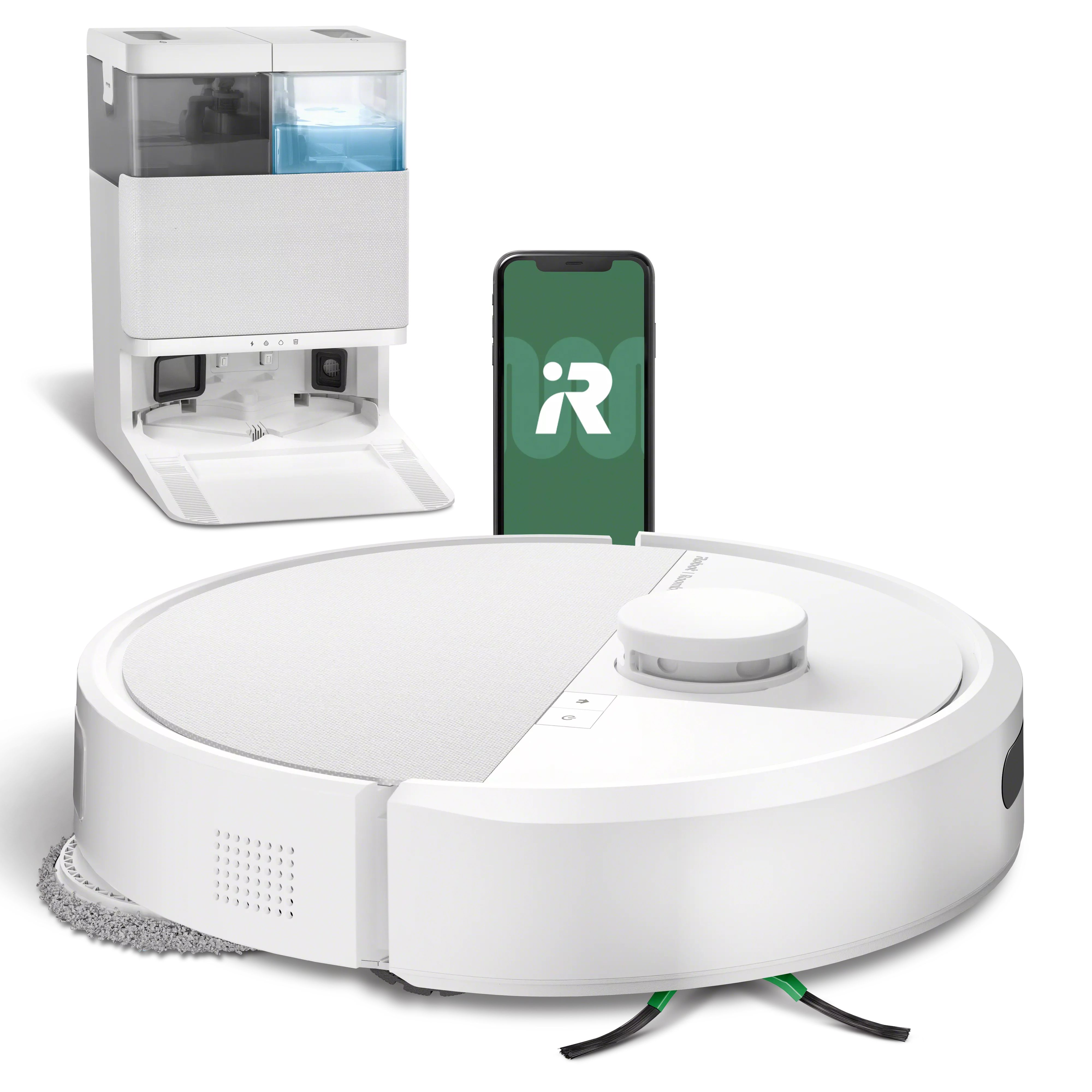 Roomba® Plus 405 Combo robot + AutoWash™ dock - White