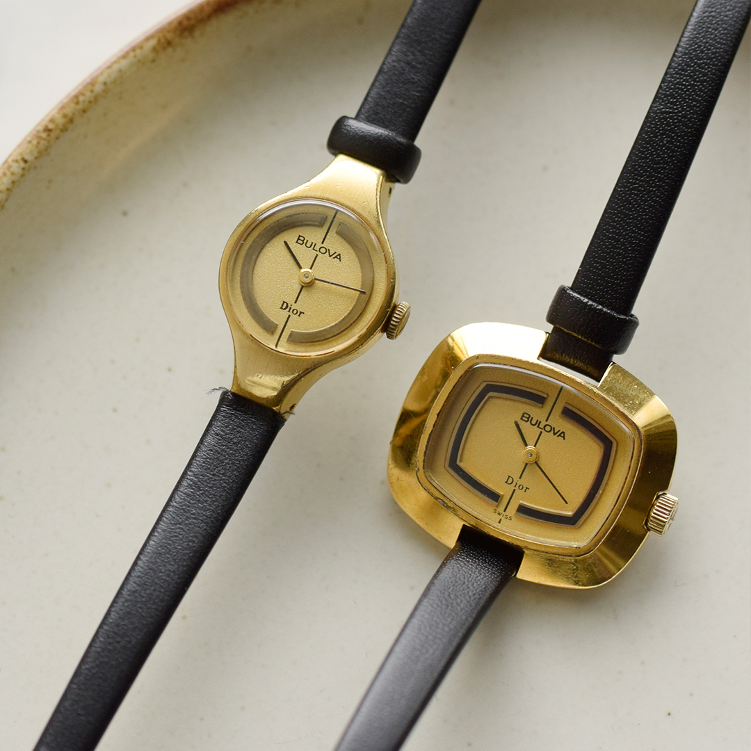 Dior / BULOVA ディオール×ブローバ ヴィンテージ時計 1970年代