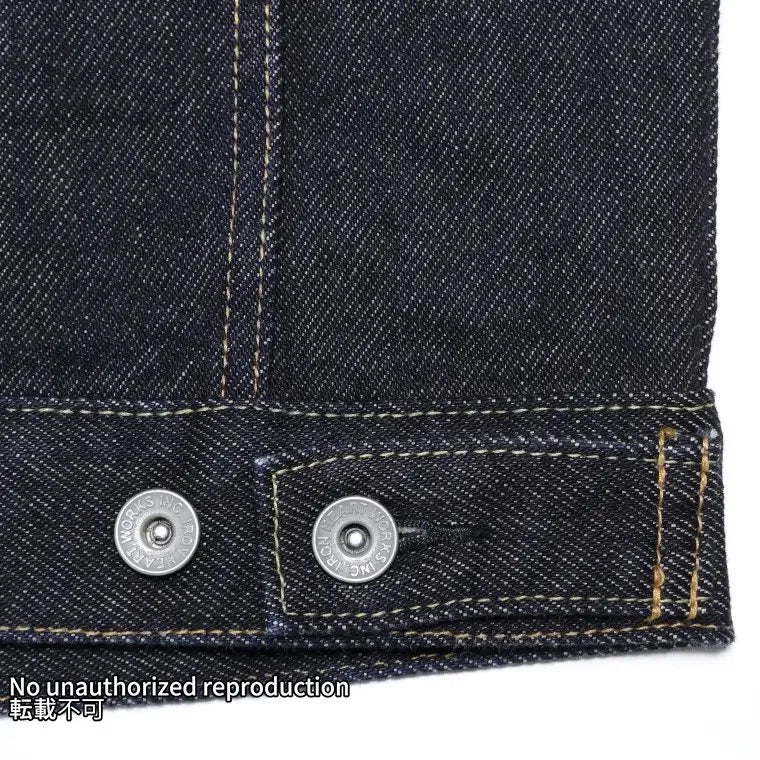 526SV】21ozセルビッチデニム トラッカーベスト／インディゴ – IRON HEART