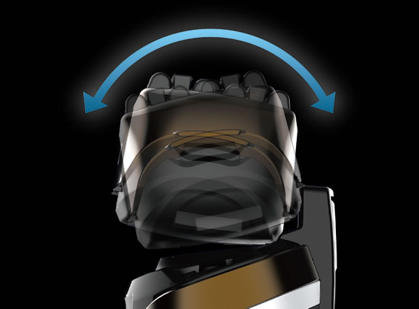 6枚刃洗浄器付きモデル往復式シェーバー IZF-V991【マクセルイズミ株式