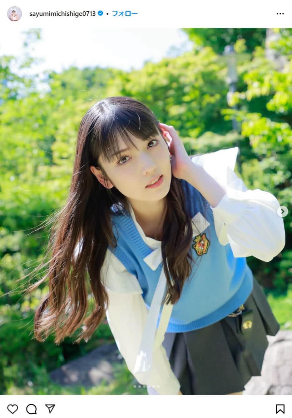 元モー娘。道重さゆみ、卒業10周年の「花ドレス」披露 ファン感涙