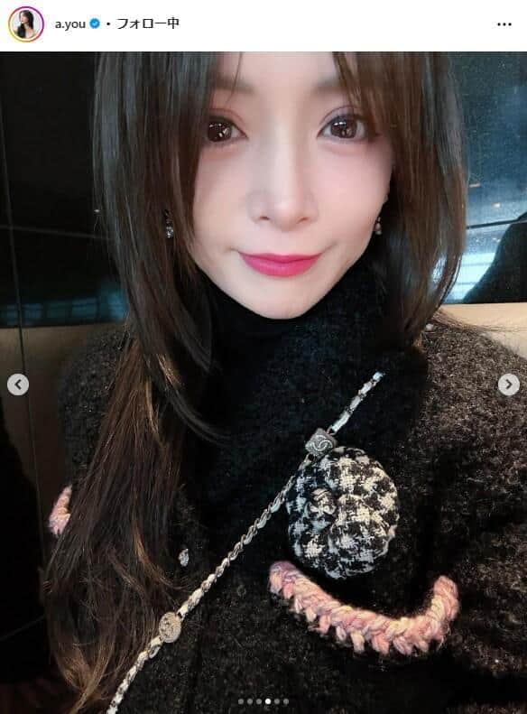 浜崎あゆみ46歳、アジアツアー舞台裏の黒コーデ披露 「オーラがダダ