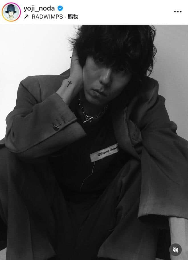 RADWIMPS」野田洋次郎、「大人の色気」クールな表情にドキっ 「がちで