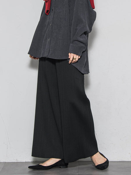 WEB限定】裏起毛プリーツパンツ≪手洗い可能≫ | MAYSON GREY