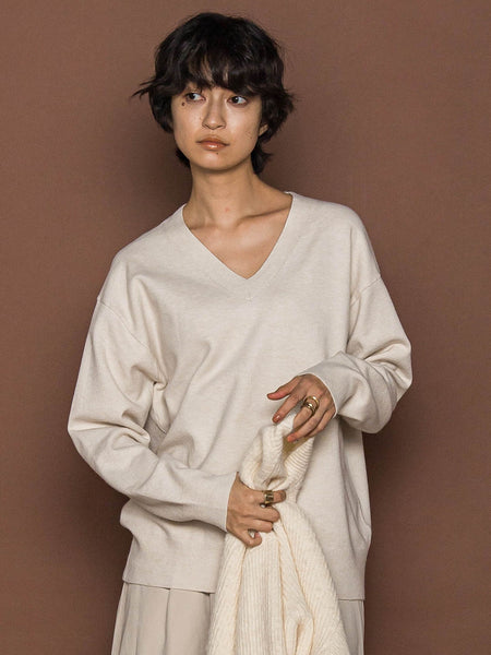 ふわもち】Vネックニット≪洗濯機で洗える≫ | MAYSON GREY（メイソン