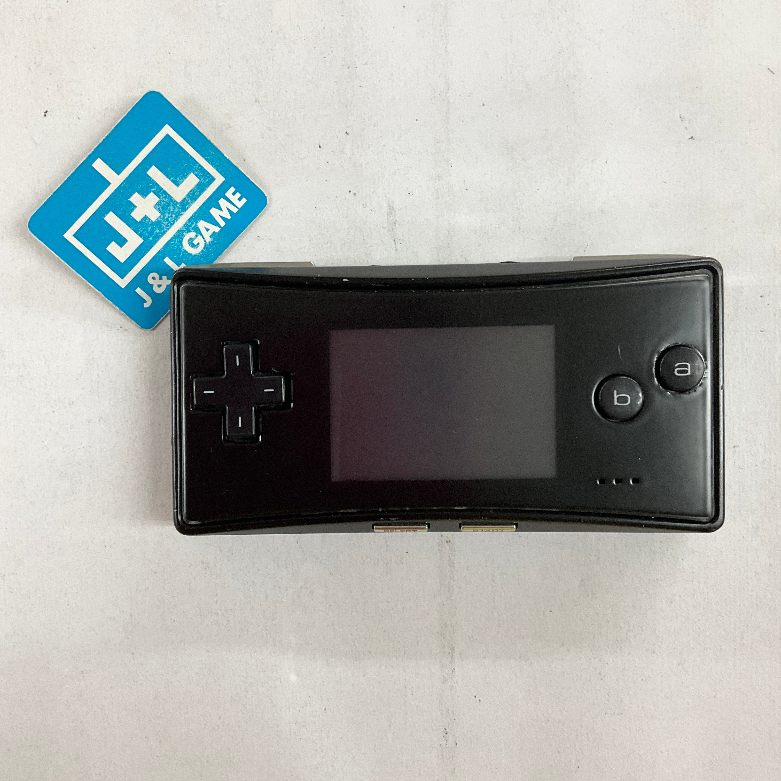 Game Boy Micro (Black) - (GBA) Game Boy Advance [Pre-Owned