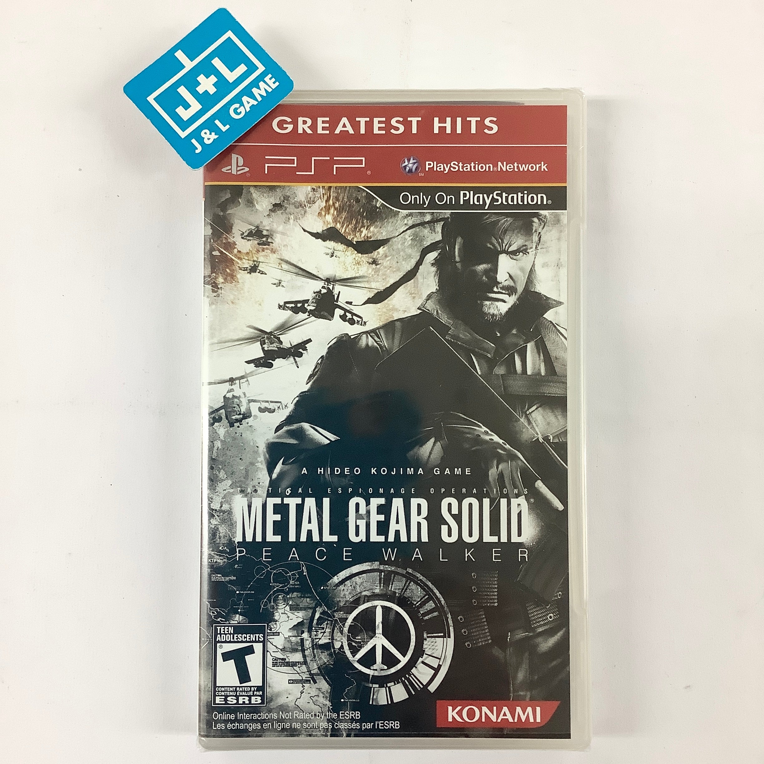 Metal Gear Solid: Peace Walker (Greatest Hits) - SONY PSP | J&L Game