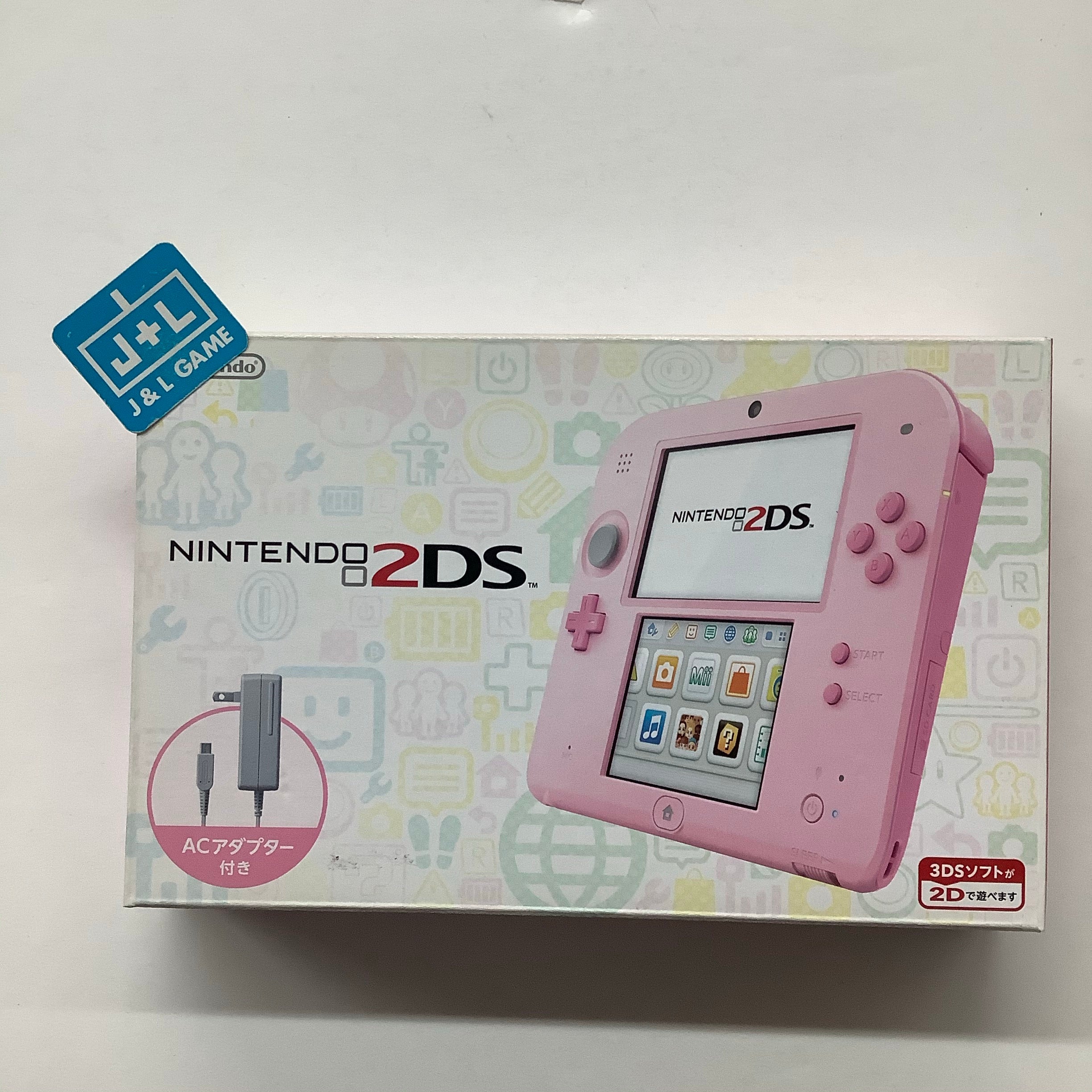 Nintendo 2DS Console (Pink) - Nintendo 3DS (Japanese Import) | J&L