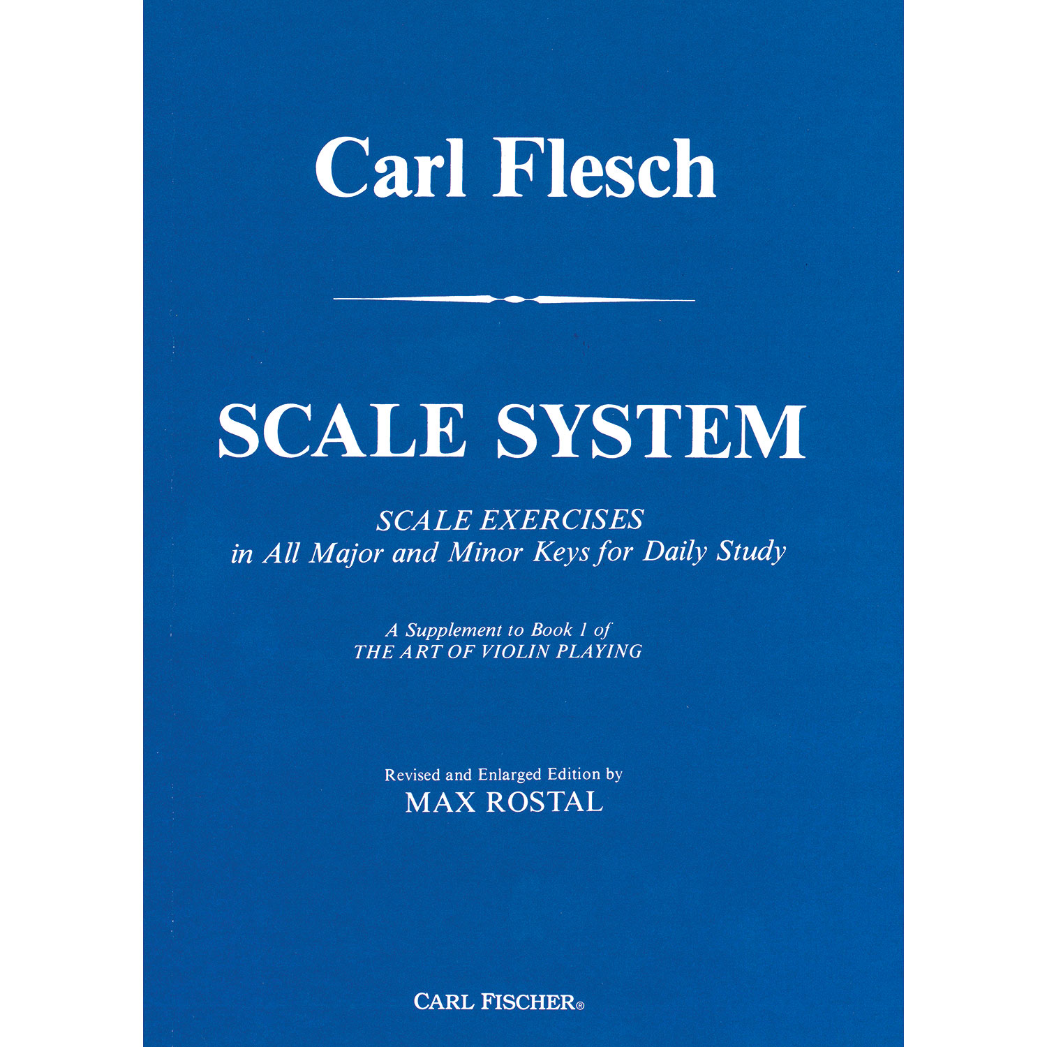 Scale System for Violin; Carl Flesch | Johnson String Instrument