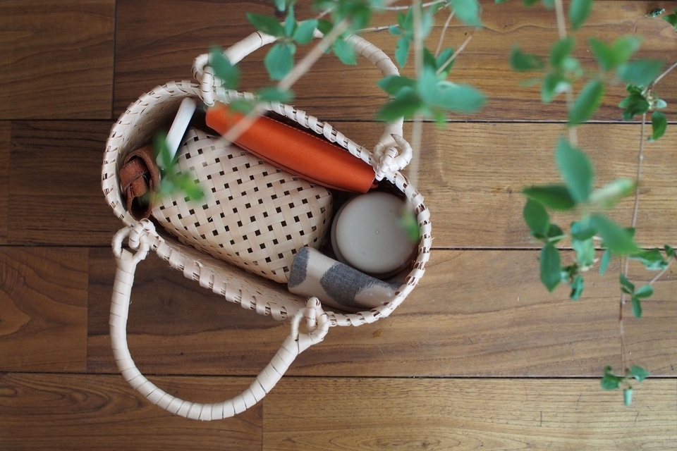 イタヤ細工のかごバッグ - ウェブショップ - jokogumo - よこぐも