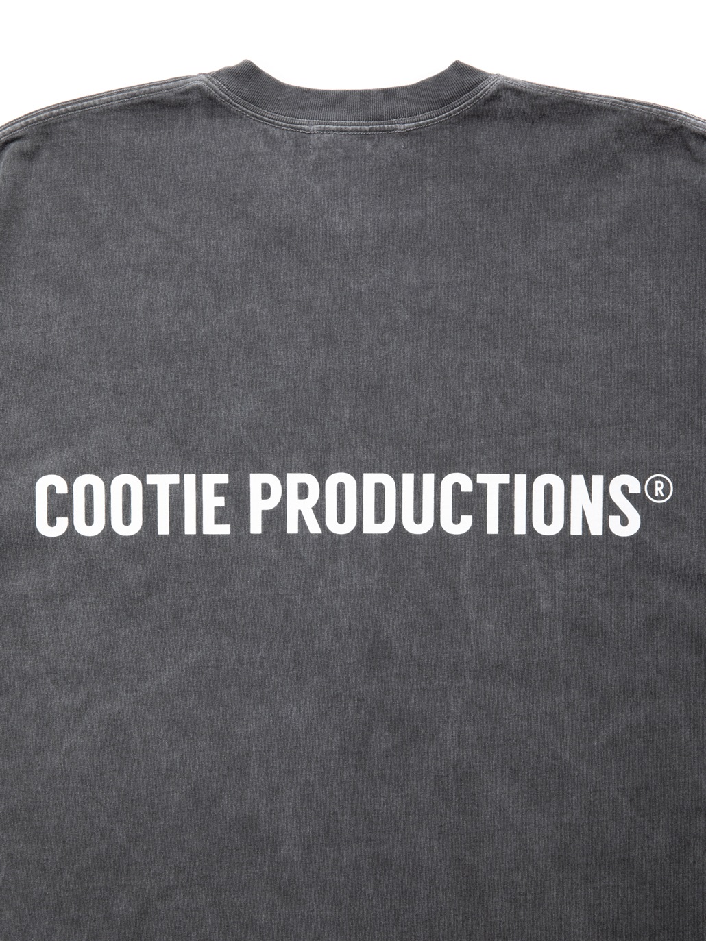 COOTIE PRODUCTIONS/Pigment Dyed S/S Tee（Black）［ピグメントダイT
