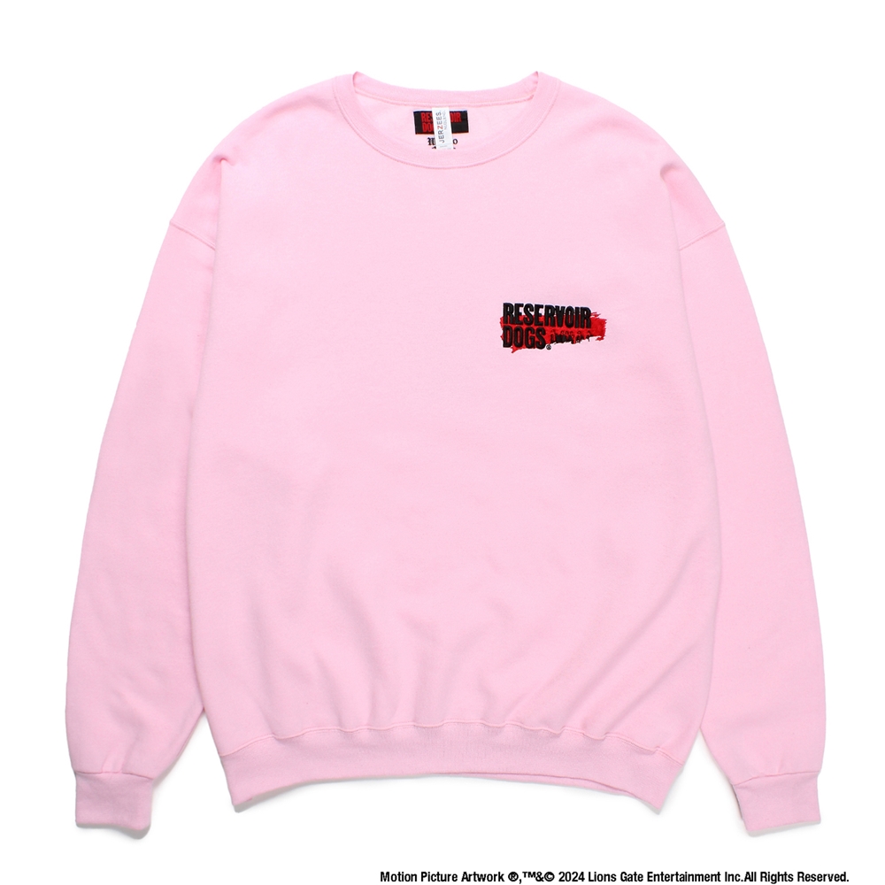 WACKO MARIA/RESERVOIR DOGS / SWEAT SHIRT（PINK）［クルーネック