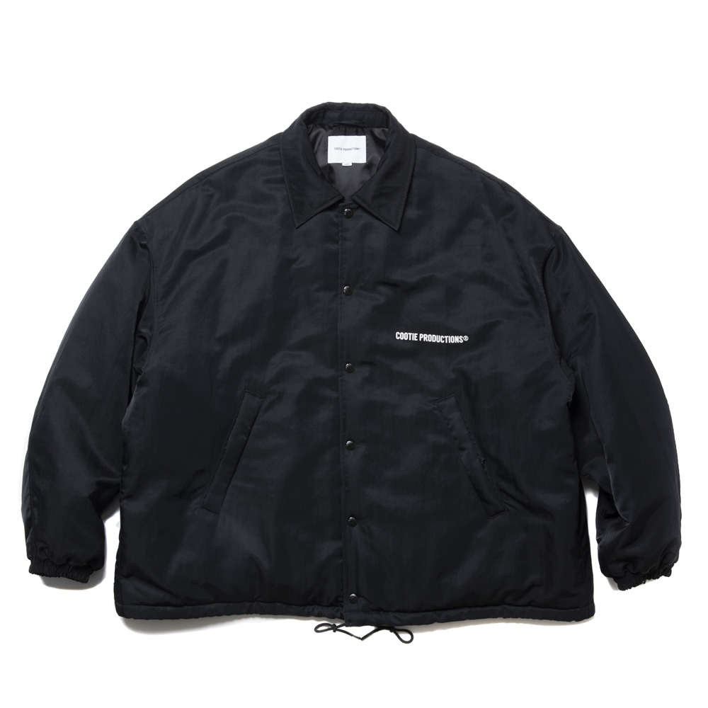 COOTIE PRODUCTIONS/Error Fit Padded Coach Jacket（Black）［エラー