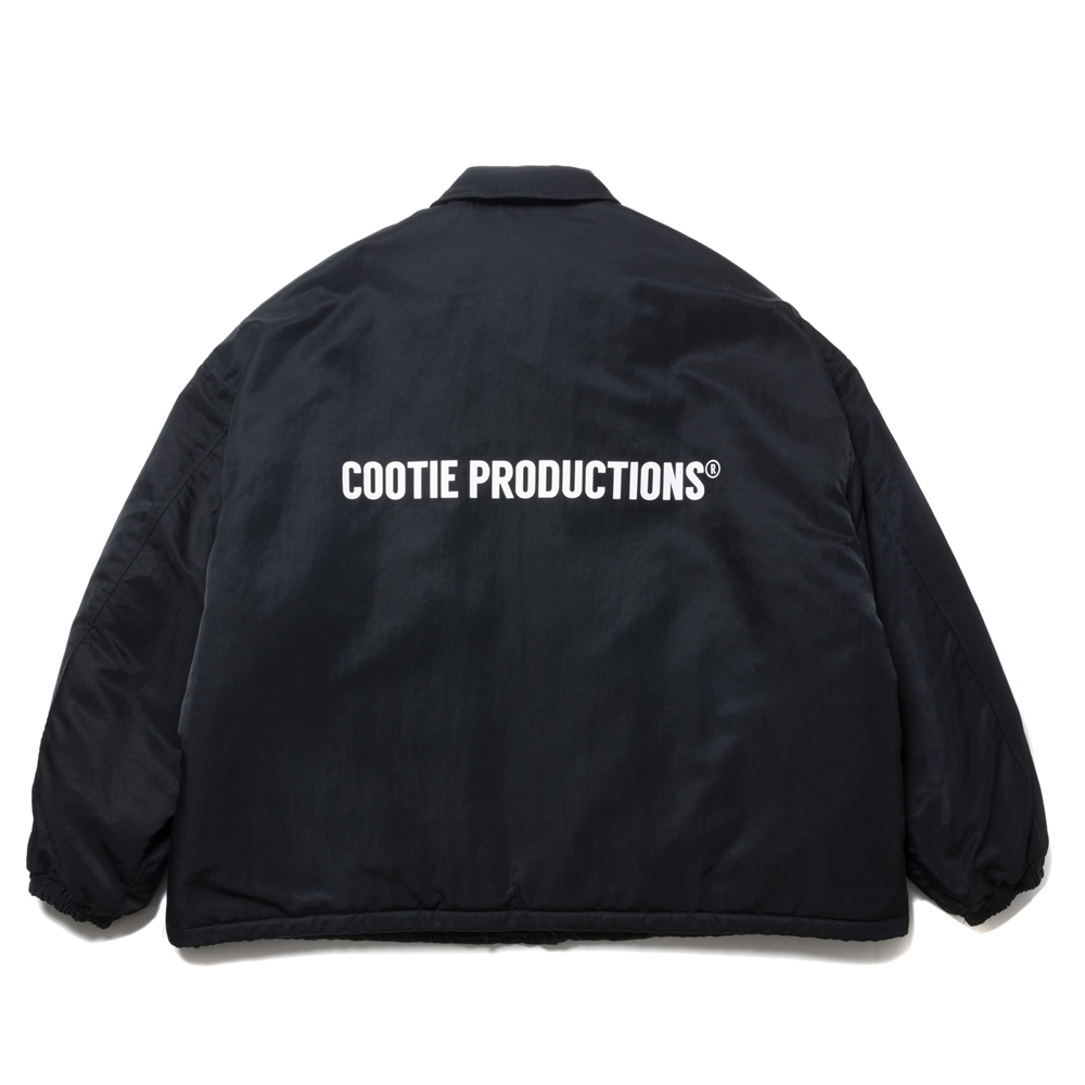 COOTIE PRODUCTIONS/Error Fit Padded Coach Jacket（Black）［エラー