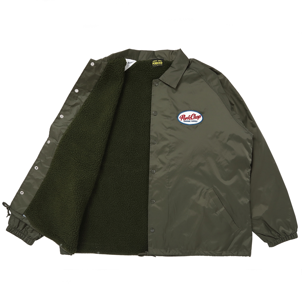 PORKCHOP/BOA COACH JKT（OLIVE）［ボアコーチJKT-25春夏］ - JONAS