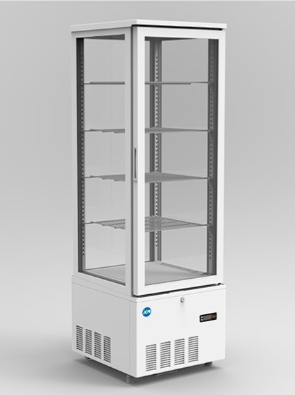 JCMオフィシャルショップ / 4面ガラス冷蔵ショーケース（片面扉